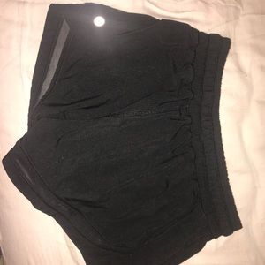 Black lulu shorts